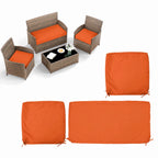 3PCS Outdoor Seat Replacement Cushion Covers
