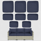 8 Piece Outdoor Patio Cushion Cover Set