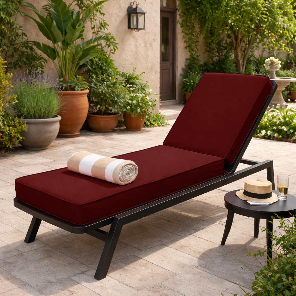 Outdoor Chaise Lounge Cushion