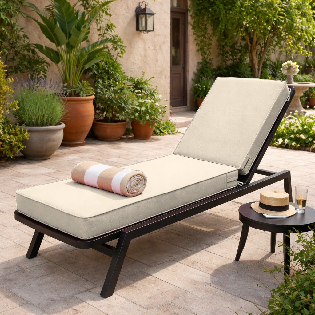 Outdoor Chaise Lounge Cushion