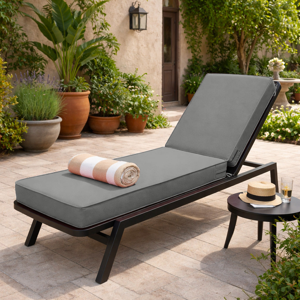Outdoor Chaise Lounge Cushion