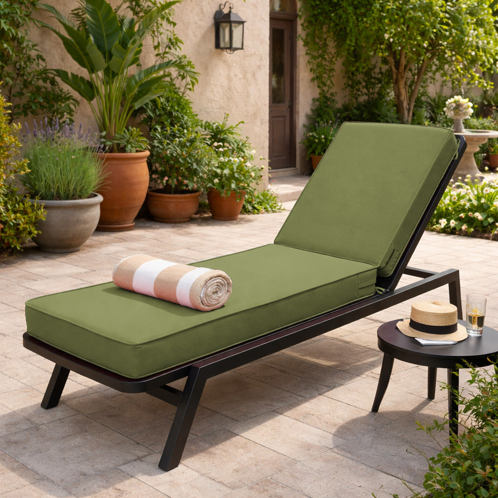 Outdoor Chaise Lounge Cushion