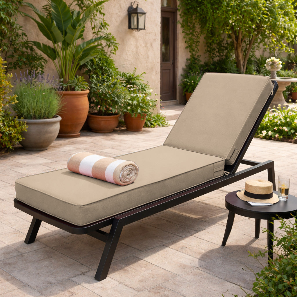 Outdoor Chaise Lounge Cushion