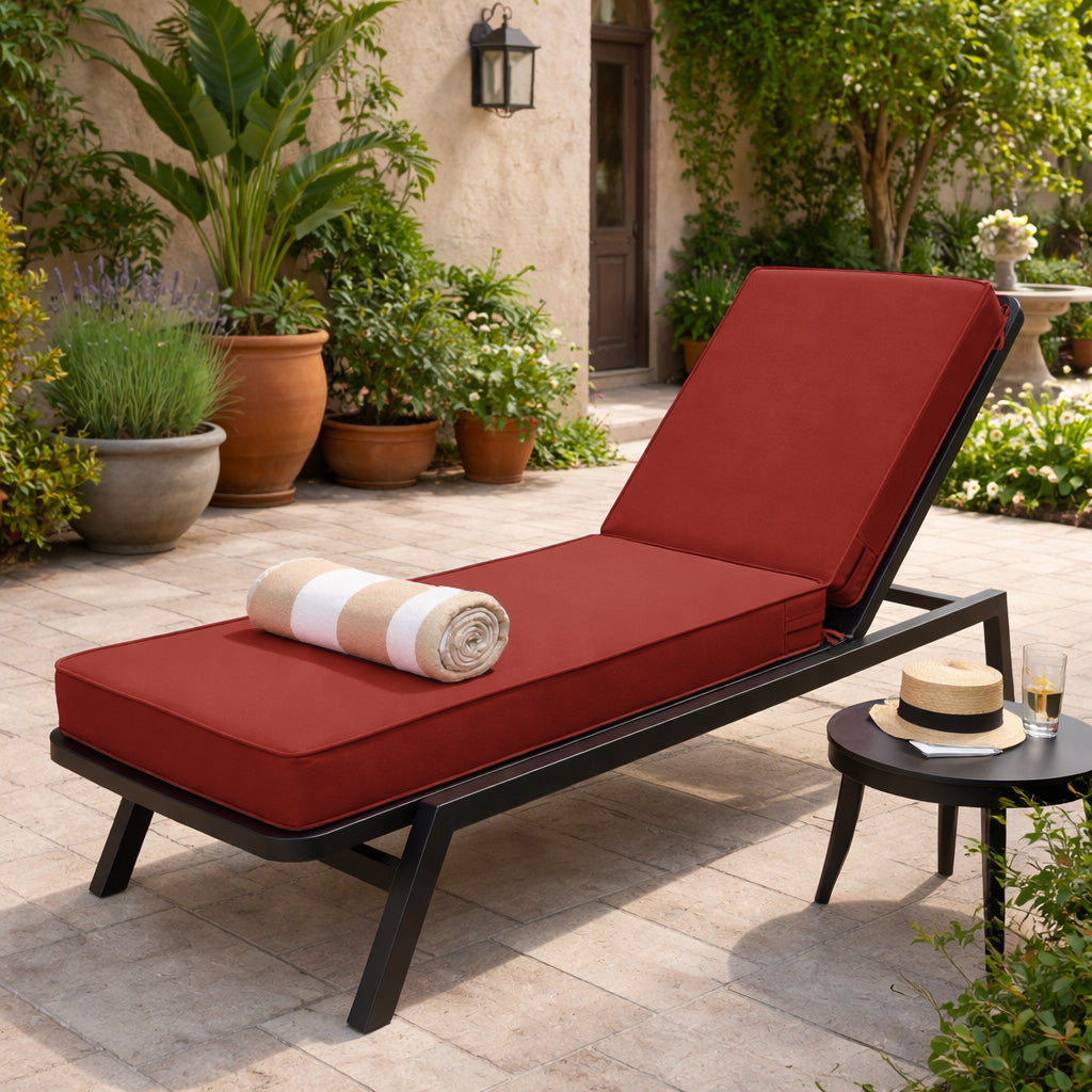 Outdoor Chaise Lounge Cushion
