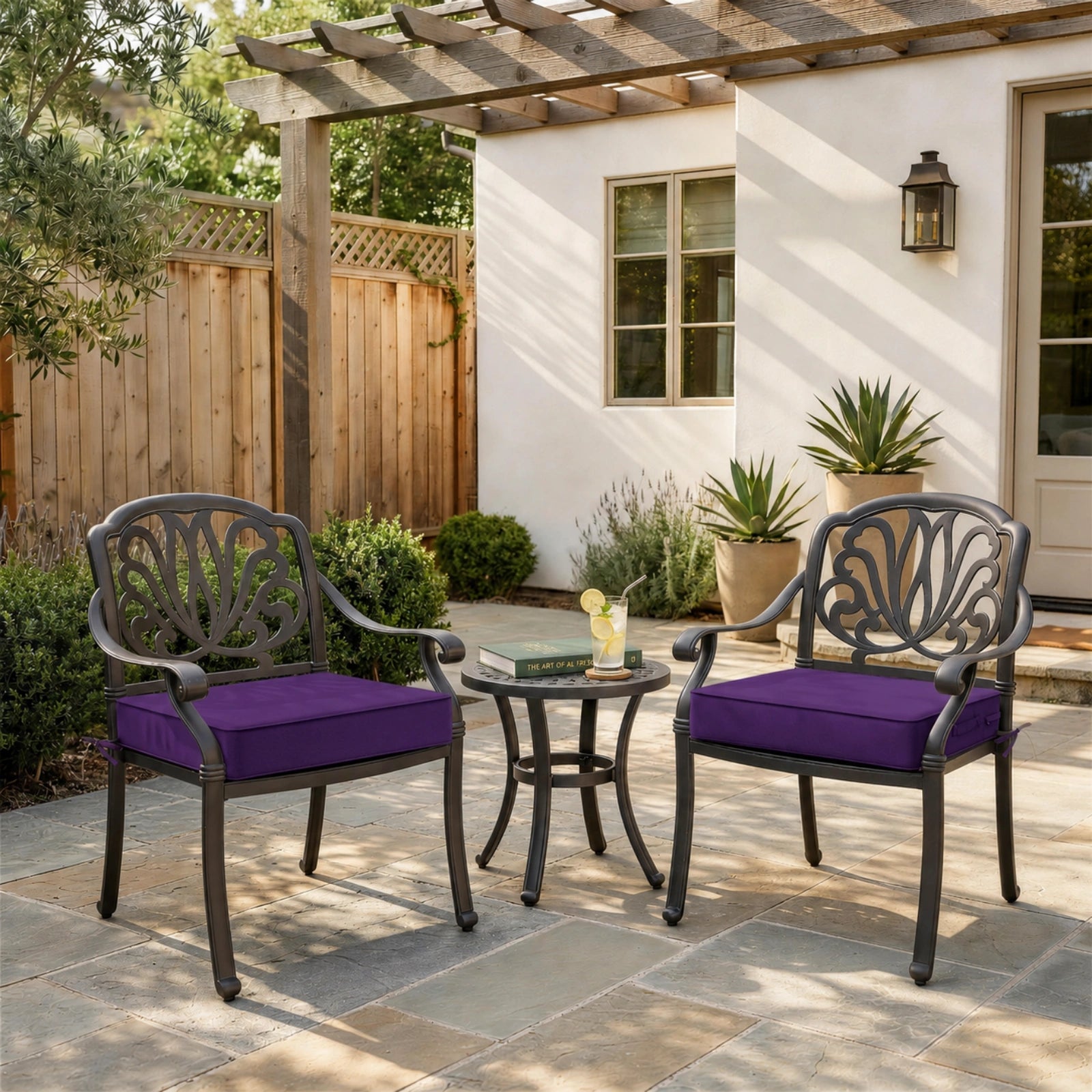 2 Pack Outdoor Seat Cushions-