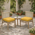 2 Pack Outdoor Seat Cushions Yellow