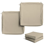 2 Pack Outdoor Seat Cushion Covers