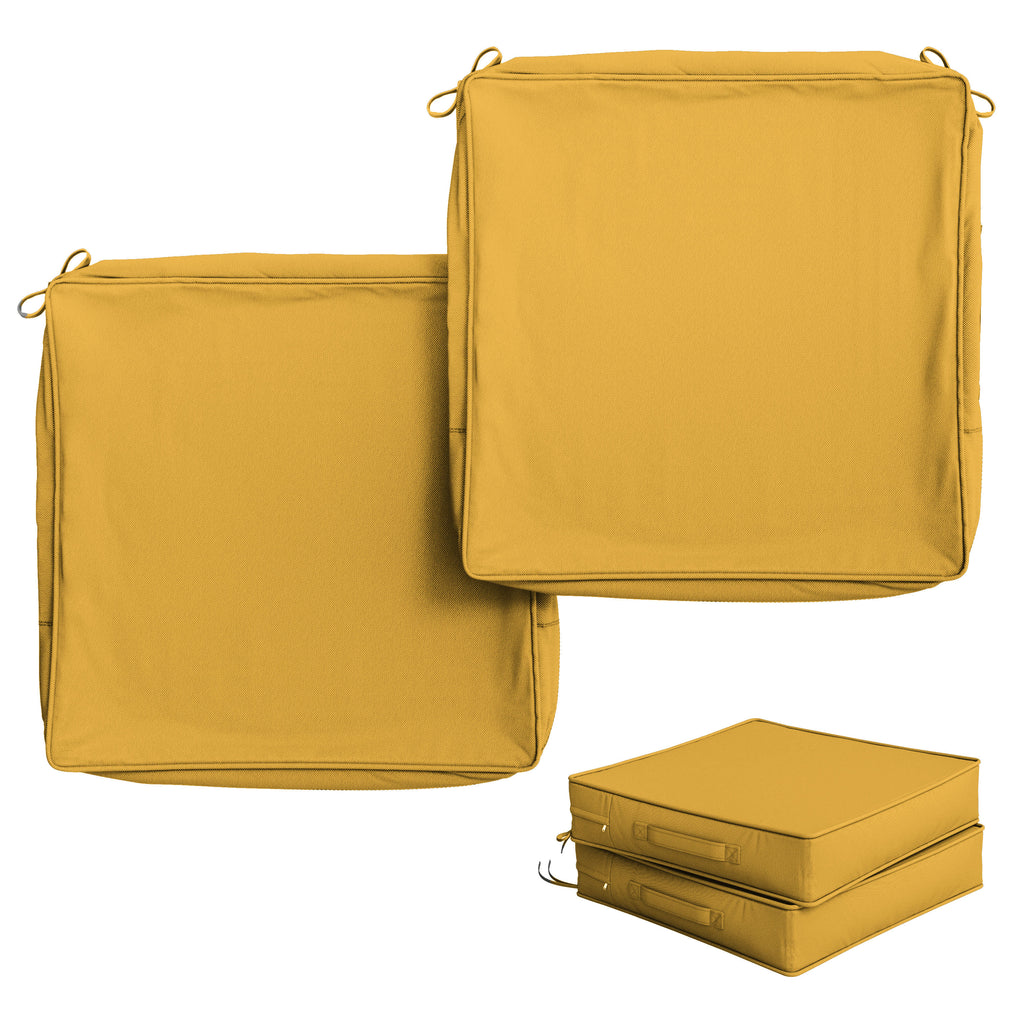 2 Pack Outdoor Seat Cushion Covers