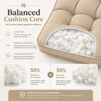 4 Pack Patio High Back Replacement Cushions-