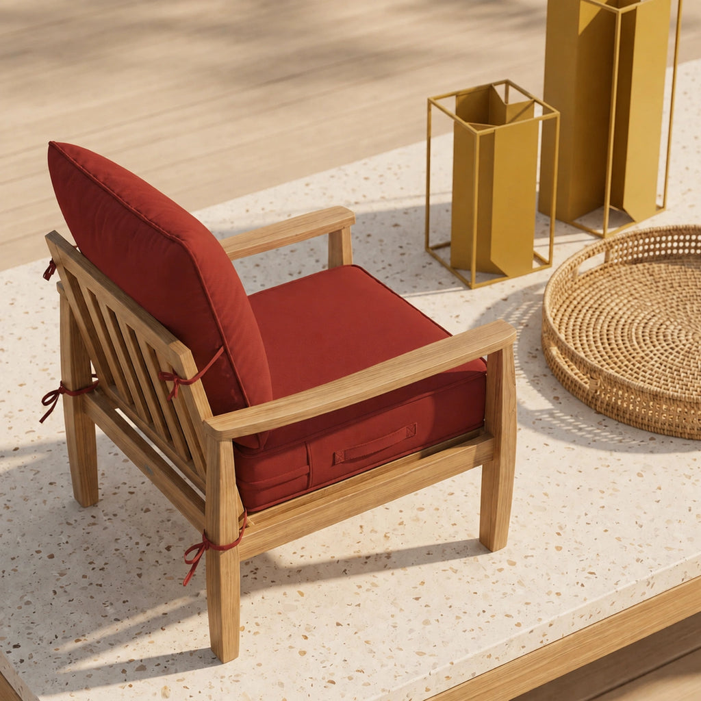 Outdoor Deep Seat Cushions Pillow Sets