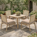 4 Pack Outdoor Seat Cushions Sand