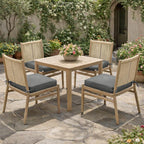 4 Pack Outdoor Seat Cushions Light Gray