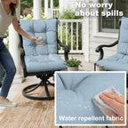 WNP cushion 4 Pack Patio High Back Replacement Cushions