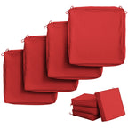 4 Pack Outdoor Seat Cushion Covers