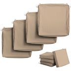 4 Pack Outdoor Seat Cushion Covers