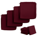 4 Pack Outdoor Seat Cushion Covers
