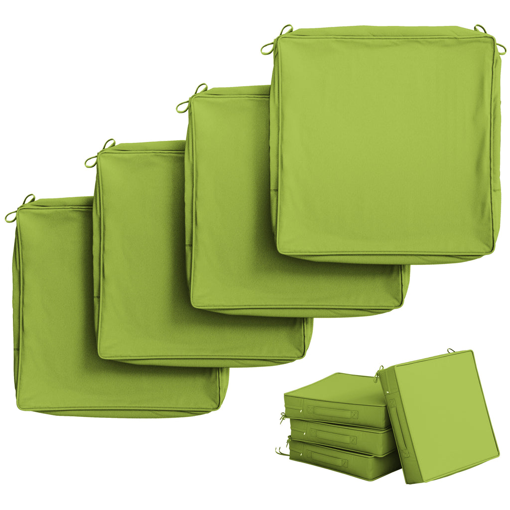 4 Pack Outdoor Seat Cushion Covers