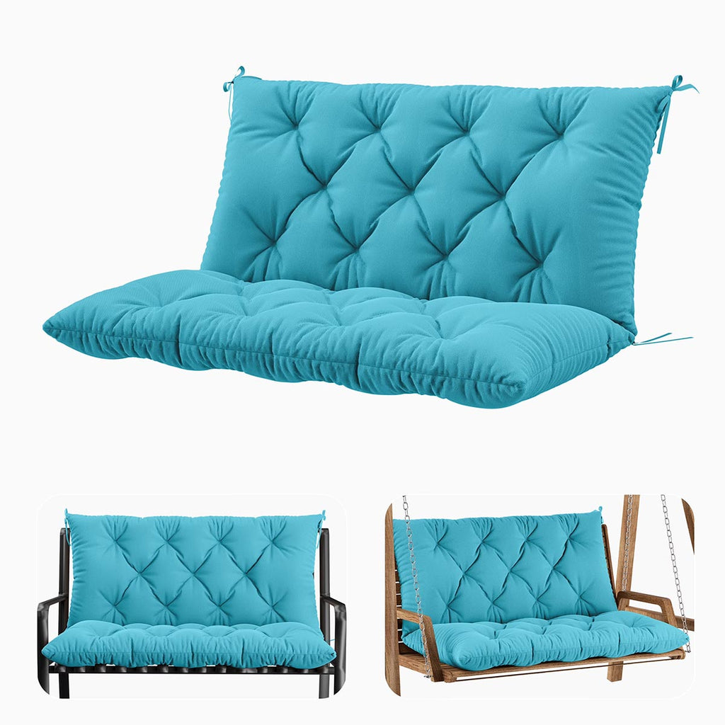 WNP cushion Porch Swing Cushion with Backrest