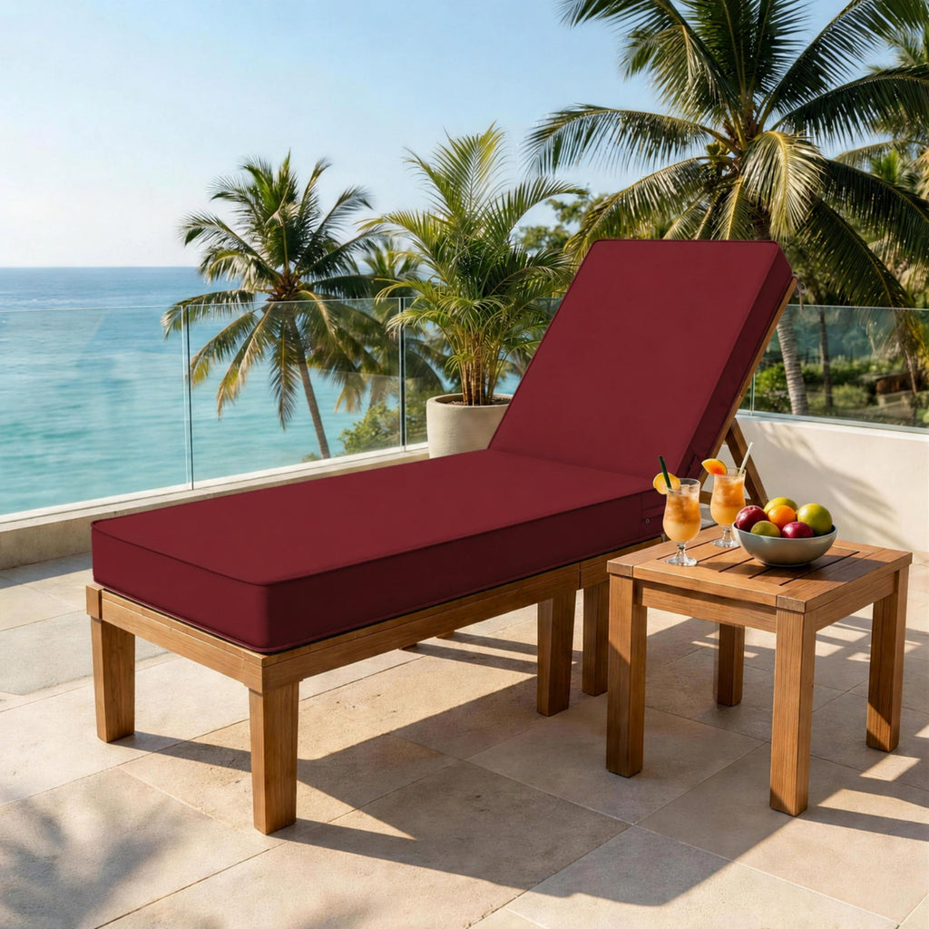 Outdoor Chaise Lounge Cushion-
