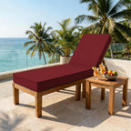 Outdoor Chaise Lounge Cushion-