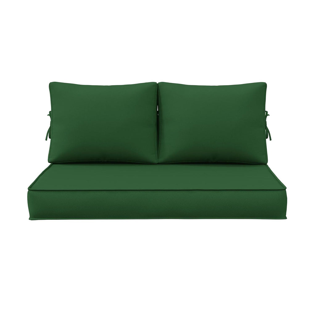 Outdoor Loveseat Cushion Set-