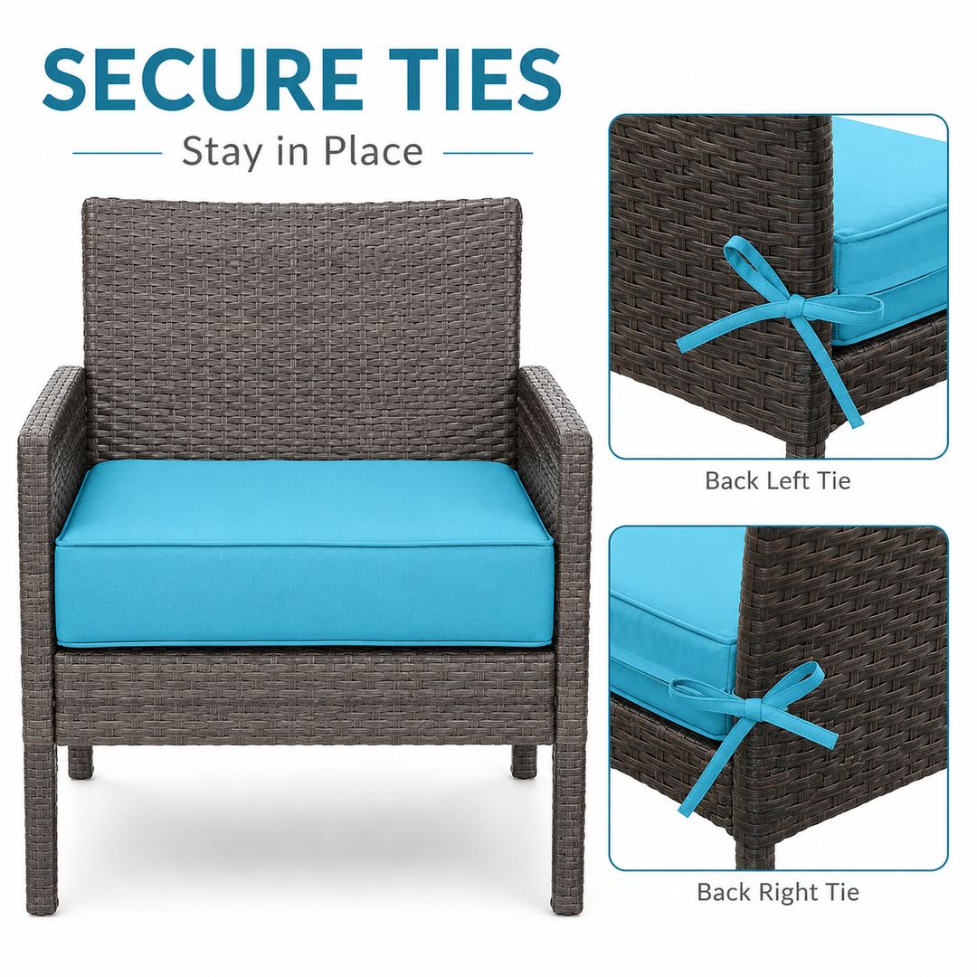 WNP cushion 6 Pack Outdoor Seat Cushions