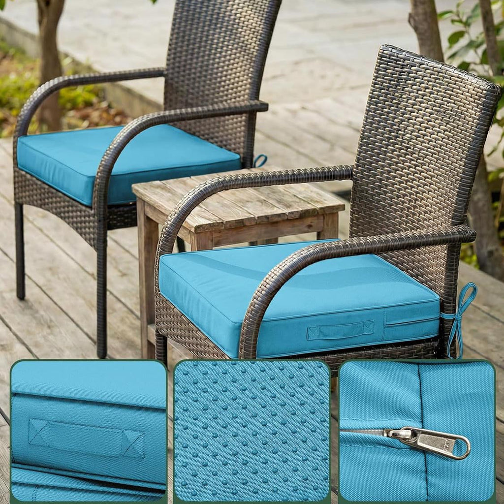 WNP cushion 2 Pack Outdoor Seat Cushions