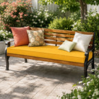 Patio Garden Bench Cushion-Yellow