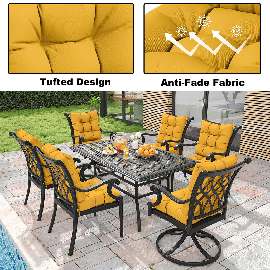 WNP cushion 2 Pack Patio High Back Replacement Cushions