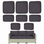 8 Piece Outdoor Patio Cushion Cover Set