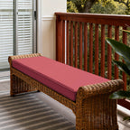 WNP cushion Patio Garden Bench Cushion Fuchsia Red
