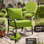 Outdoor Deep Seat Cushion Pillow Set