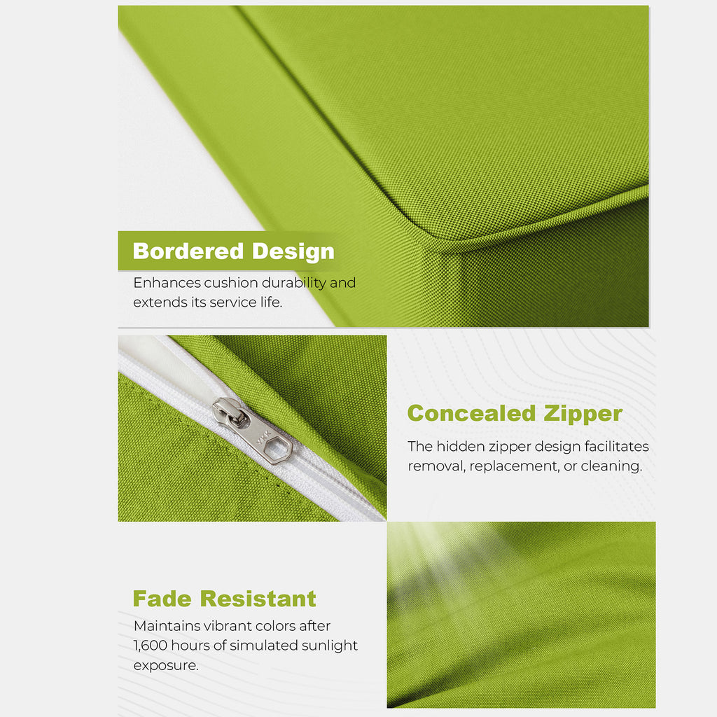 Outdoor Deep Seat Cushion Pillow Set