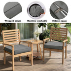4 Pack Outdoor Seat Cushion Covers
