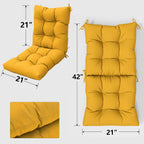 2 Pack Patio High Back Replacement Cushions