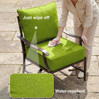 Outdoor Deep Seat Cushion Pillow Set