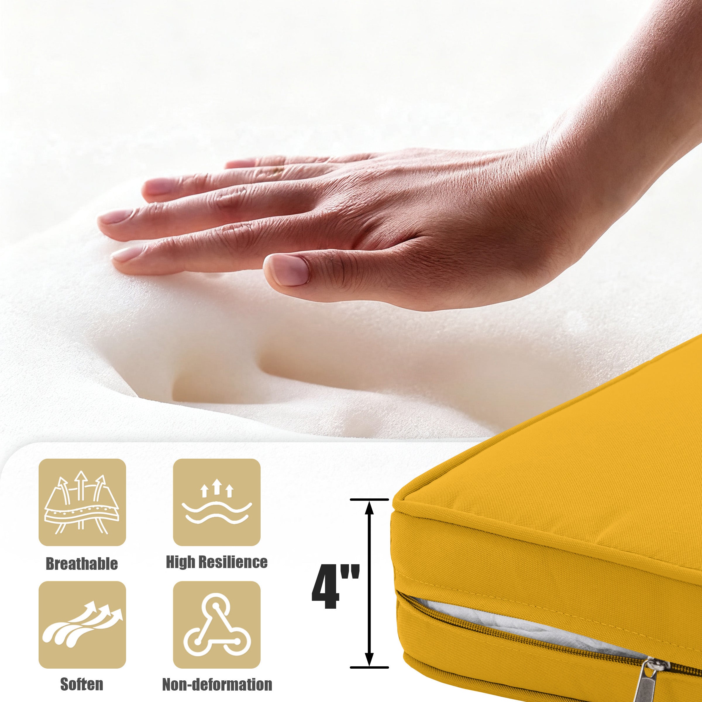 WNP cushion Outdoor Chaise Lounge Cushion