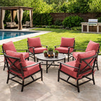 fuchsia-red-outdoor-patio-chair-cushions-6-piece-set