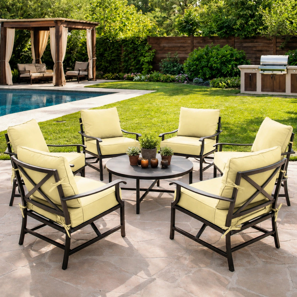 light-yellow-outdoor-patio-chair-cushions-6-piece-set