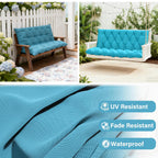Porch Swing Cushion with Backrest