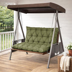 Porch Swing Cushion with Backrest Light Green