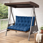 Porch Swing Cushion with Backrest Blue