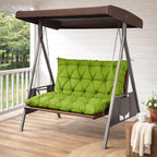 Porch Swing Cushion with Backrest Grass Green