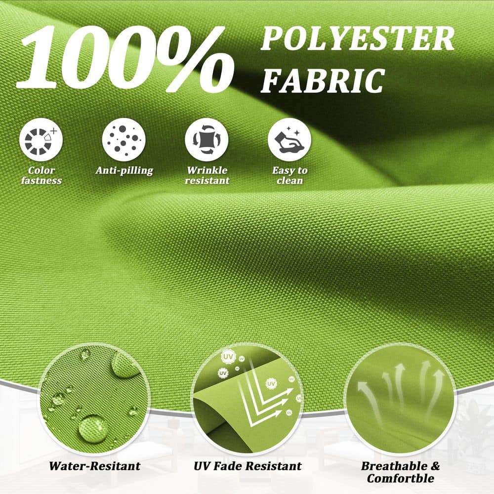 WNP cushion 9PCS Outdoor Replacement Cushion Covers for Patio Furniture