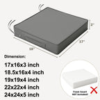 4 Pack Outdoor Seat Cushion Covers